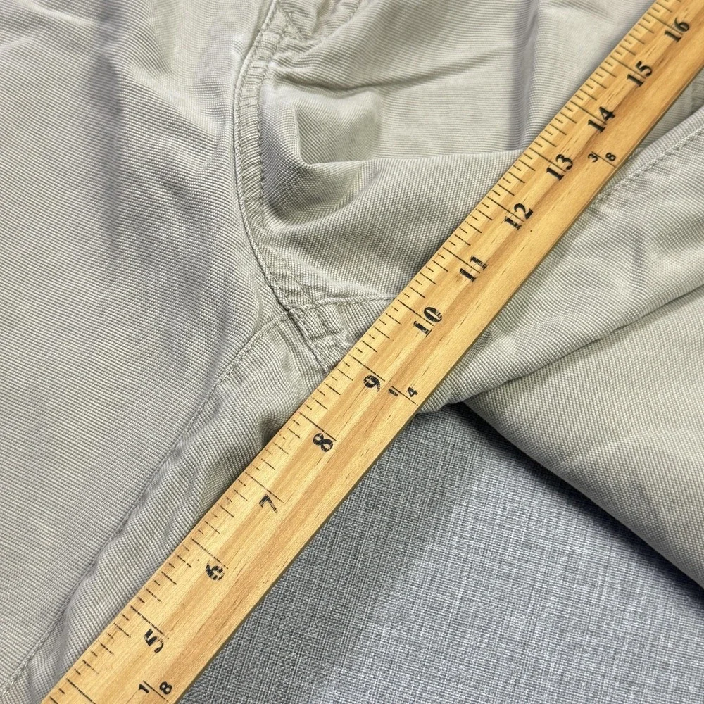 Tommy Bahama Cargo Shorts Mens 36 Beige Lyocell Cotton Canvas‎ Pockets 9